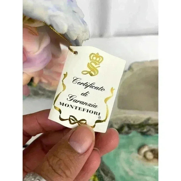 Montefiori Collection Figurine Angel Guarding Children Religious Water Fountain - Picture 4 of 16